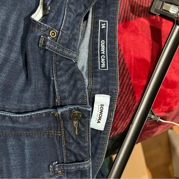 Sonoma Dark Blue Women's Jeans - Picture 3 of 3